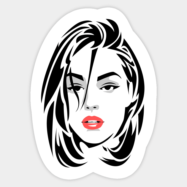 Hair Tattoo Sticker by Irkhamsterstock